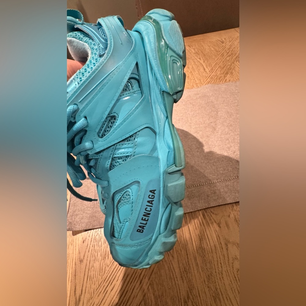 Balenciaga Track Turquoise size EU38/7.5 Super Rare - Picture 7 of 11